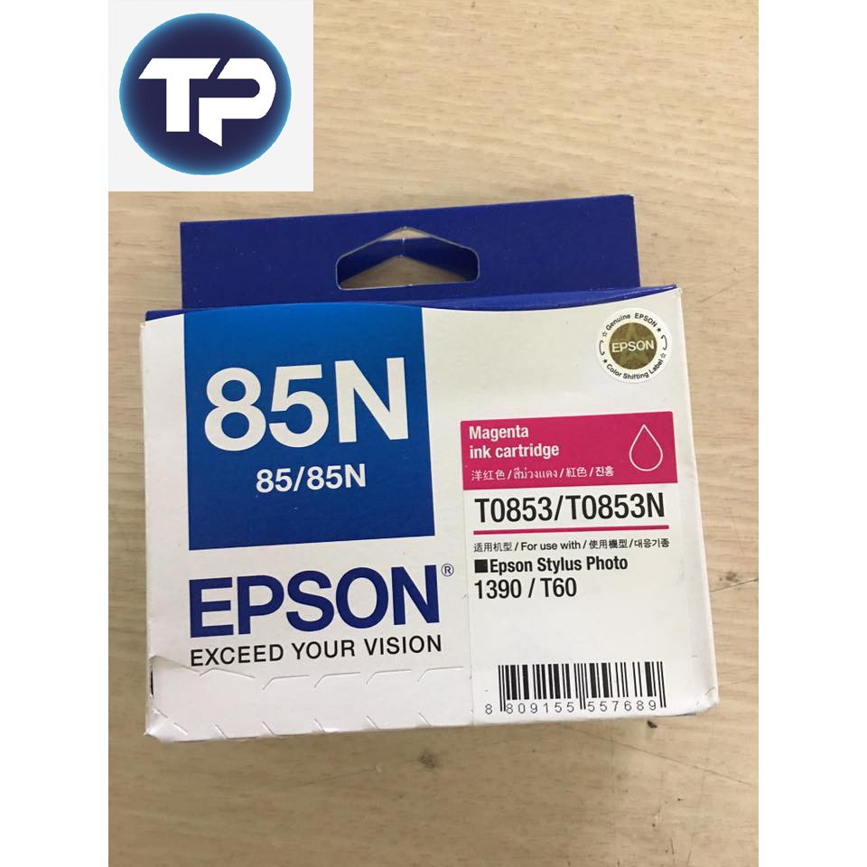 Mực Epson [CHÍNH HÃNG] mực màu 85N-máy Epson T60, R1390