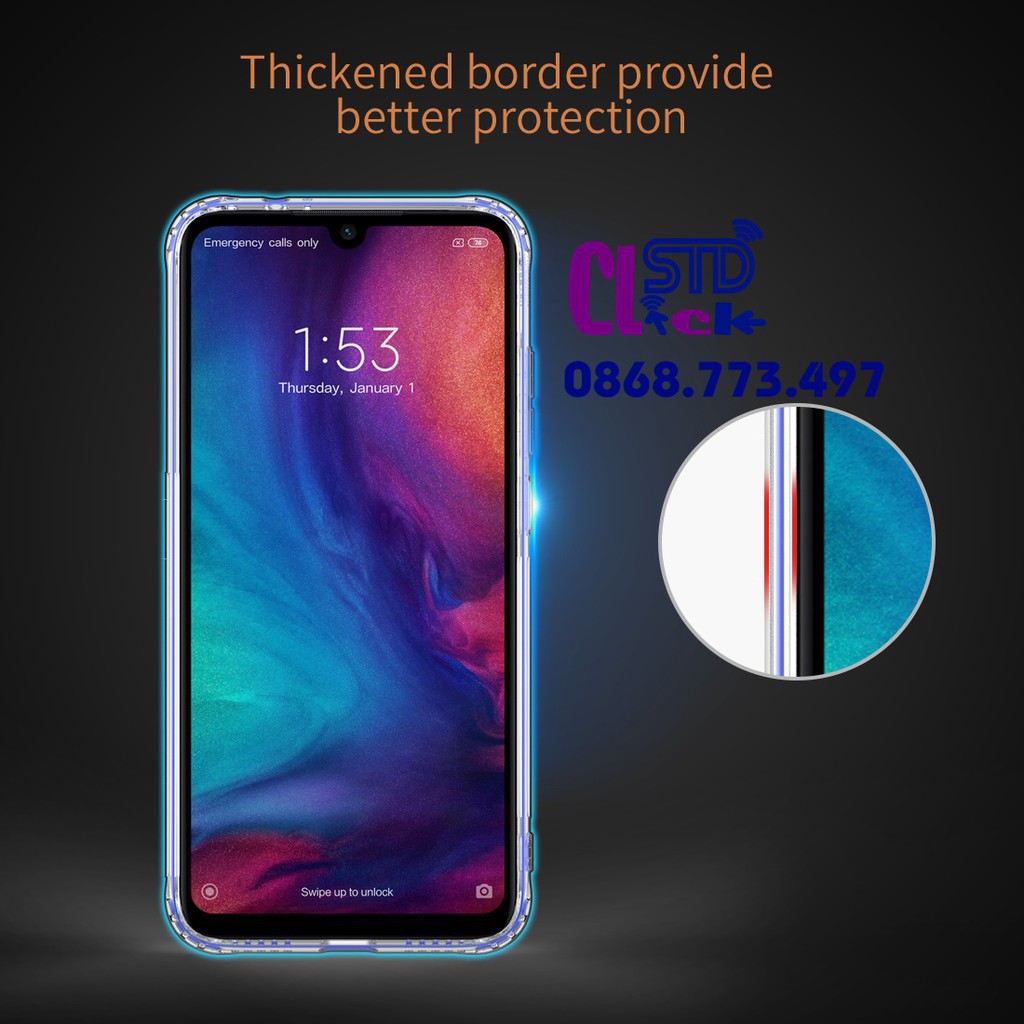 ỐP LƯNG XIAOMI REDMI NOTE 7 - REDMI NOTE 7 PRO NILLKIN SILICON CHÍNH HÃNG [NEW SALEOFF]