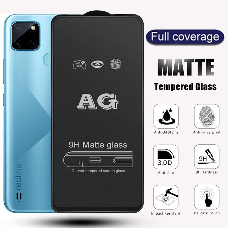 Kính cường lực chống ánh sáng xanh bảo vệ mắt cao cấp dành cho Realme C55 C35 C33 C30s C30 C21y C25s 8 Pro C25 C21 C20 C17 C15 C12 C11 C3 C2 Narzo 50A Prime 5G 4G 2023