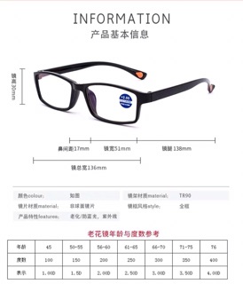 Kính lão 2,5 độ