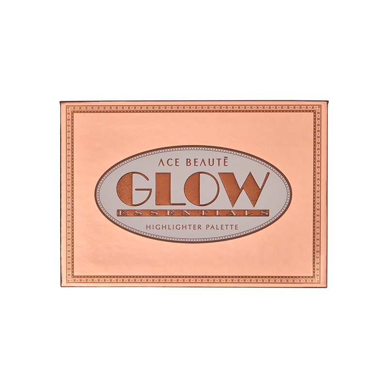 (Tách set Boxy Charm ) Bảng phấn bắt sáng highlighter ACE BEAUTY GLOW ESSENTIALS HIGHLIGHTER PALETTE