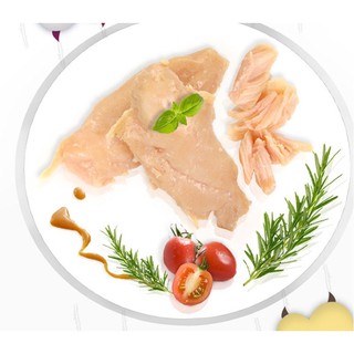 Ức gà luộc ăn liền cho mèo