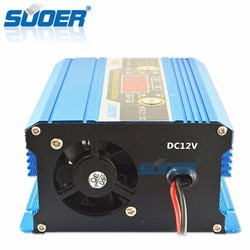 Bộ sạc bình ắc quy tự động 12V - 10A có màn hình LCD . SUOER DC-1210A