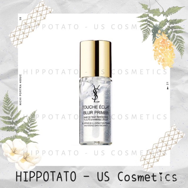 🌹 Yves Saint Laurent YSL Touche Eclat Blur Primer Silver - Kem lót trang điểm - Minisize