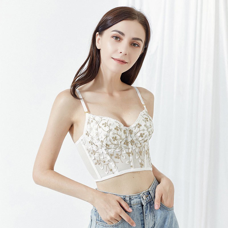 Áo lót A024 mút mỏng có gọng dáng Croptop