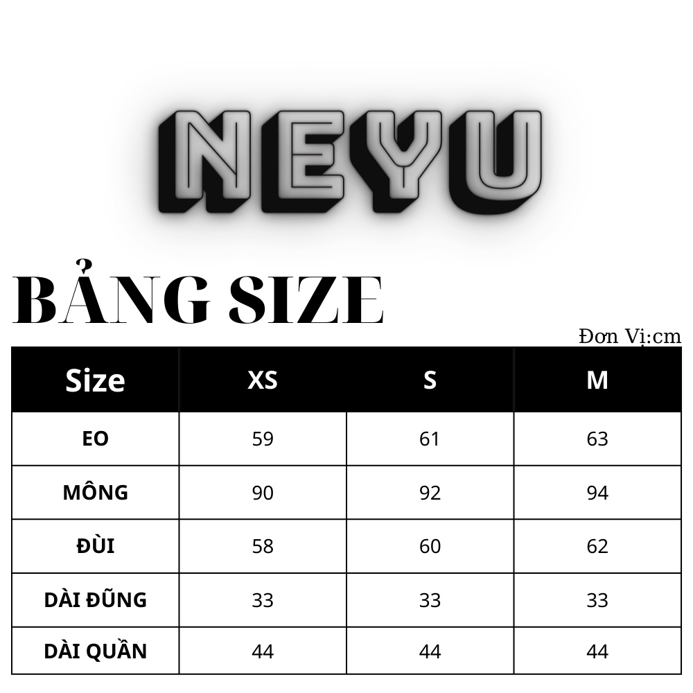 Quần Short Jean Nữ Ngố Lửng Cạp Cao Trơn Tôn Dáng Phong Cách Trẻ Trung Năng Động Ulzzang NEYU | BigBuy360 - bigbuy360.vn