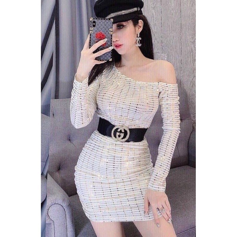 Đai váy gucci đính đá , thắt lưng gucci , phụ kiện nữ trang - Hari Korea Accessories
