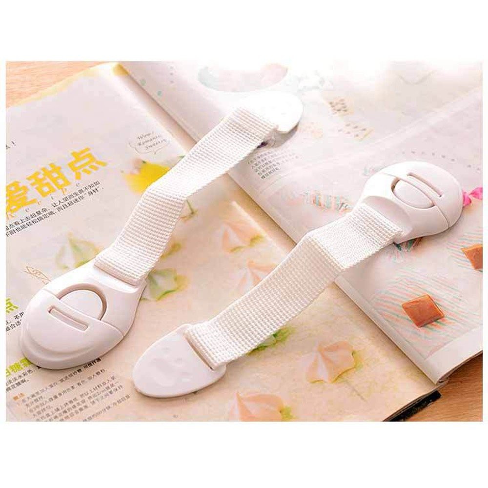 [Tổng Kho Sỉ] Dây Khóa Đai Nẹp Gài Cạnh Tủ T1 KIỂU DÂY VẢI, Cạnh Bàn, Tủ Lạnh, Ngăn Kéo Cửa - Chống Trẻ Em Kẹp Tay