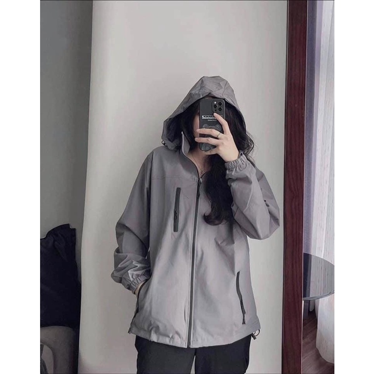 Áo  gió nữ nam MIA1992 - áo khoác gió nam nữ  VNXK 2 lớp lót chất gió tráng bạc, chống nước,chống gió, ngăn tia UV