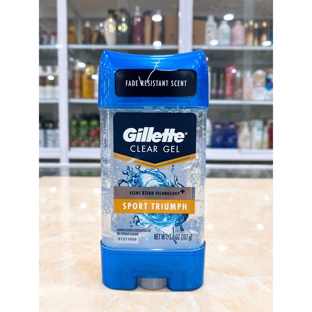 (USA 107g) Lăn khử mùi nam Gillette Clear Gel | BigBuy360 - bigbuy360.vn