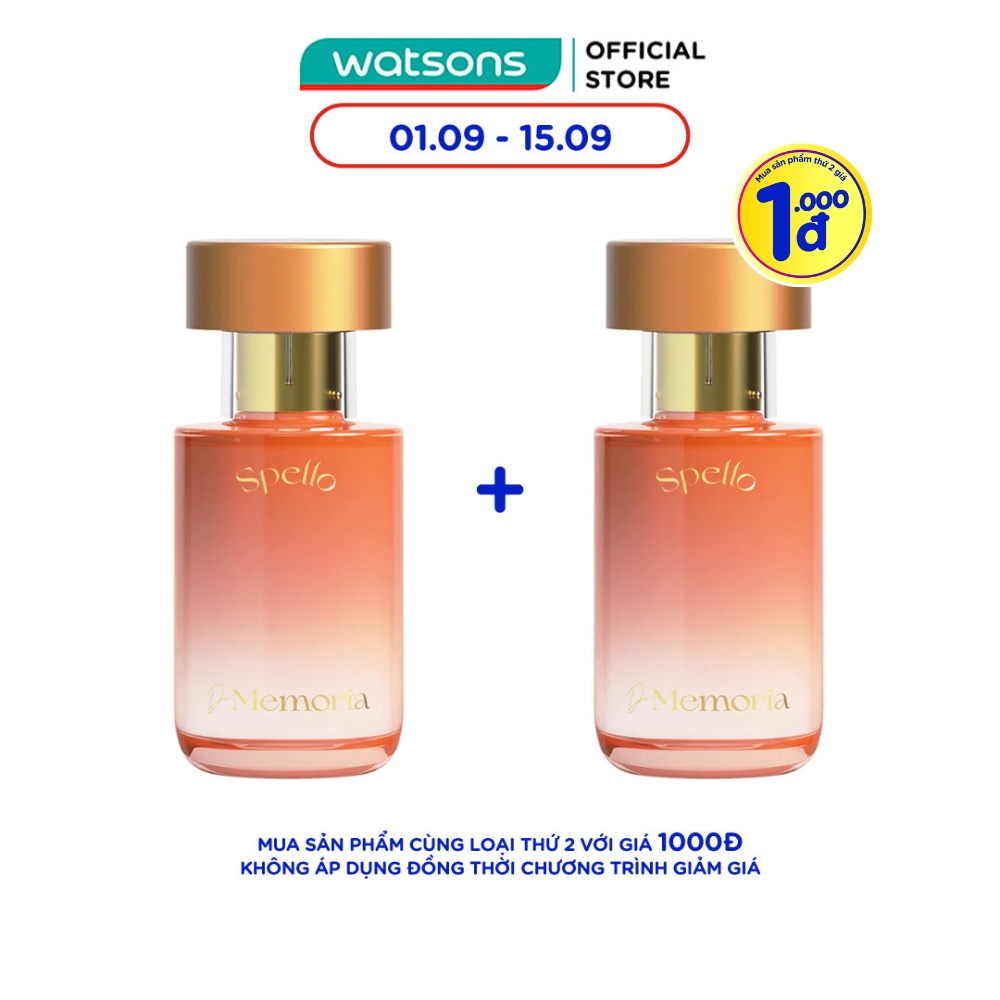 Nước Hoa De Memoria 30ml - 01 Spello Mê Hoặc