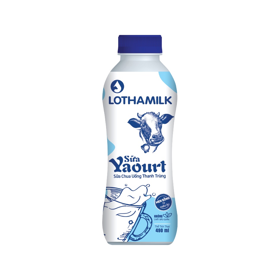 Sữa chua uống Lothamilk 490ml