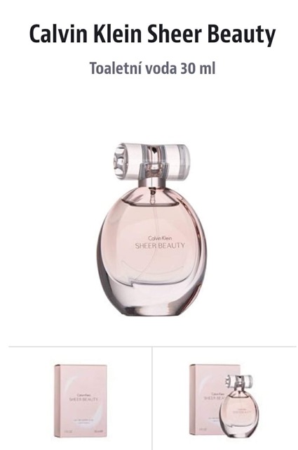 Nước hoa calvin klein beauty 30ml xách tay eu