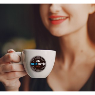 Cà phê rang xay mộc Robusta + Arabica coffee.maiha bịch 500gr giá 150k