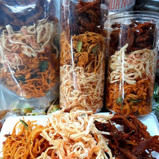MIX 3 LOẠI KHÔ THỊT : MỰC /BÒ/GÀ /SIÊU HẤP DẪN