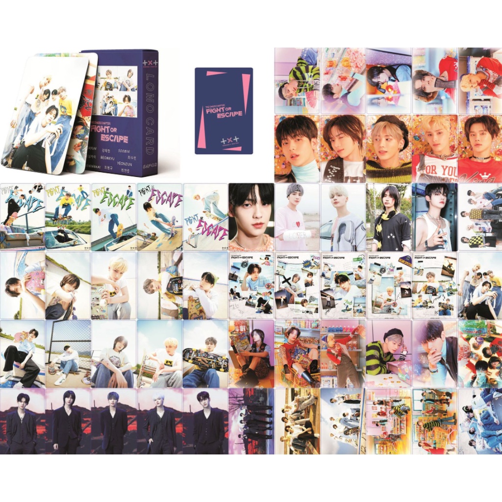 Set 55 Thẻ Hình Lomo Cho Fan Kpop