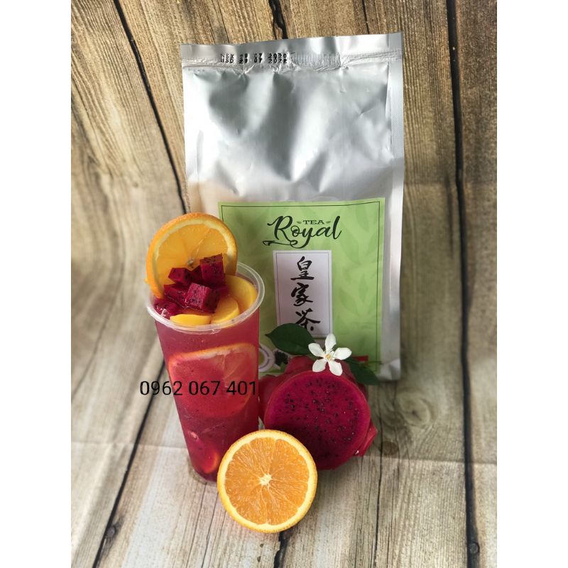 Lục trà lài  Royal túi nhỏ 100g tiện lợi - pha trà sữa, trà chanh, trà trái cây