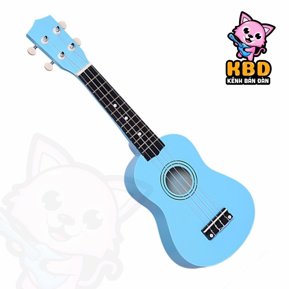 ĐÀn Ukulele soprano màu trơn KBD 33A15-Co (Màu nâu coffee)