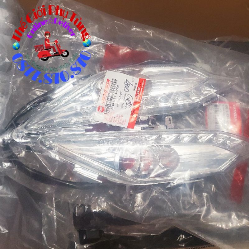 [Ảnh thật][Chính hãng] CẶP ĐÈN XI NHAN TRƯỚC XE SHARK SYM ZIN HÃNG