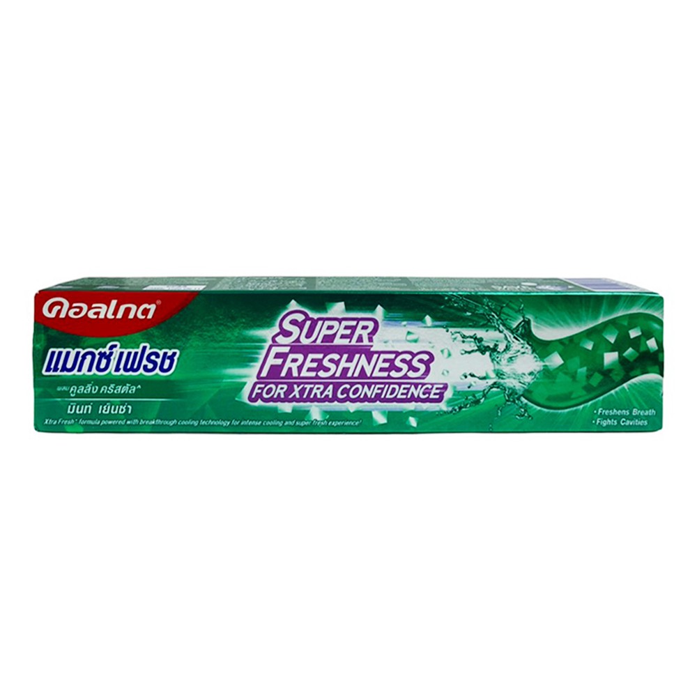 [Chính Hãng] Kem Đánh Răng Colgate Maxfresh Cooling Crystal Hương Bạc Hà Thái Lan 160g