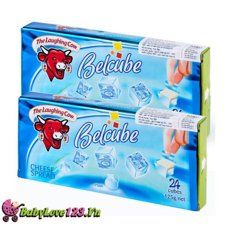 PHÔ MAI BELCUBE PHÁP 24 viên cho trẻ trên 1tuổi Date 5/10/2021 (CÓ KÈM ĐÁ KHÔ)