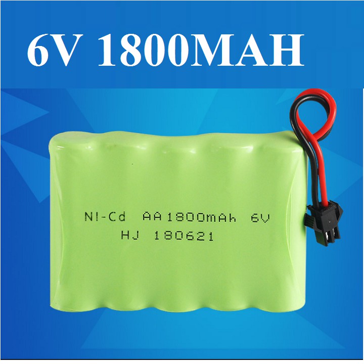 Pin 6v dùng cho xe điều khiển dung lượng cao 1800mAh