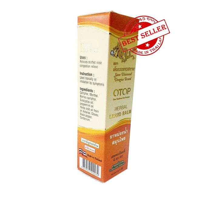 Dầu Thảo Dược OTP 26 Vị Thái Lan Chai 8ml