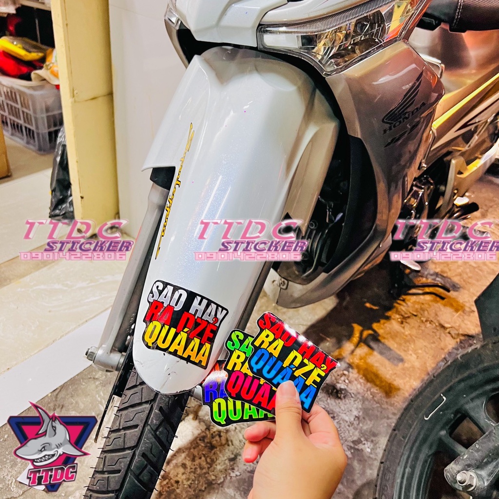 Tem Logo Sticker nhiều màu nhiều mẫu ✌🇻🇳