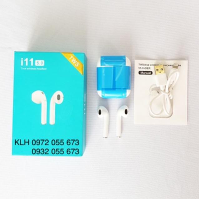 Tai nghe Airpod bluetooth I11- Hàng chuẩn KLH