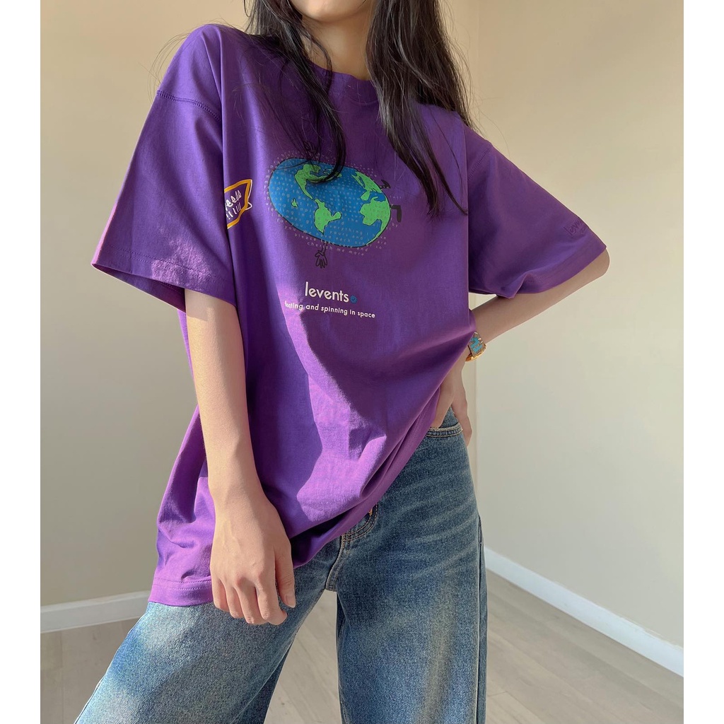 Áo Thun Levents Earth/ Purple