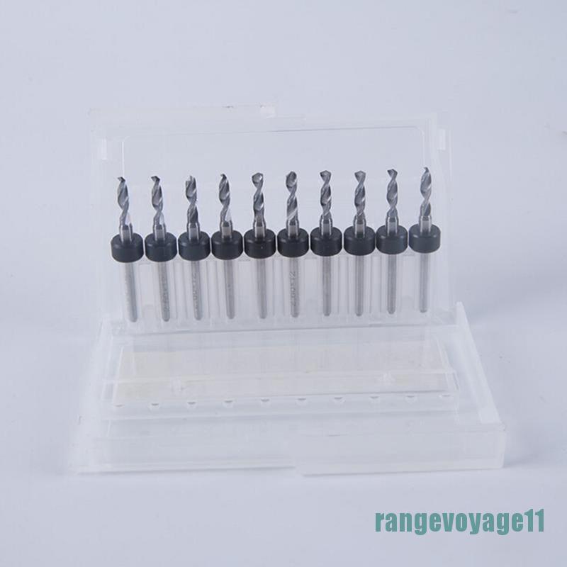 Bộ 10 Mũi Khoan Mini Dùng Để Khoan Pcb