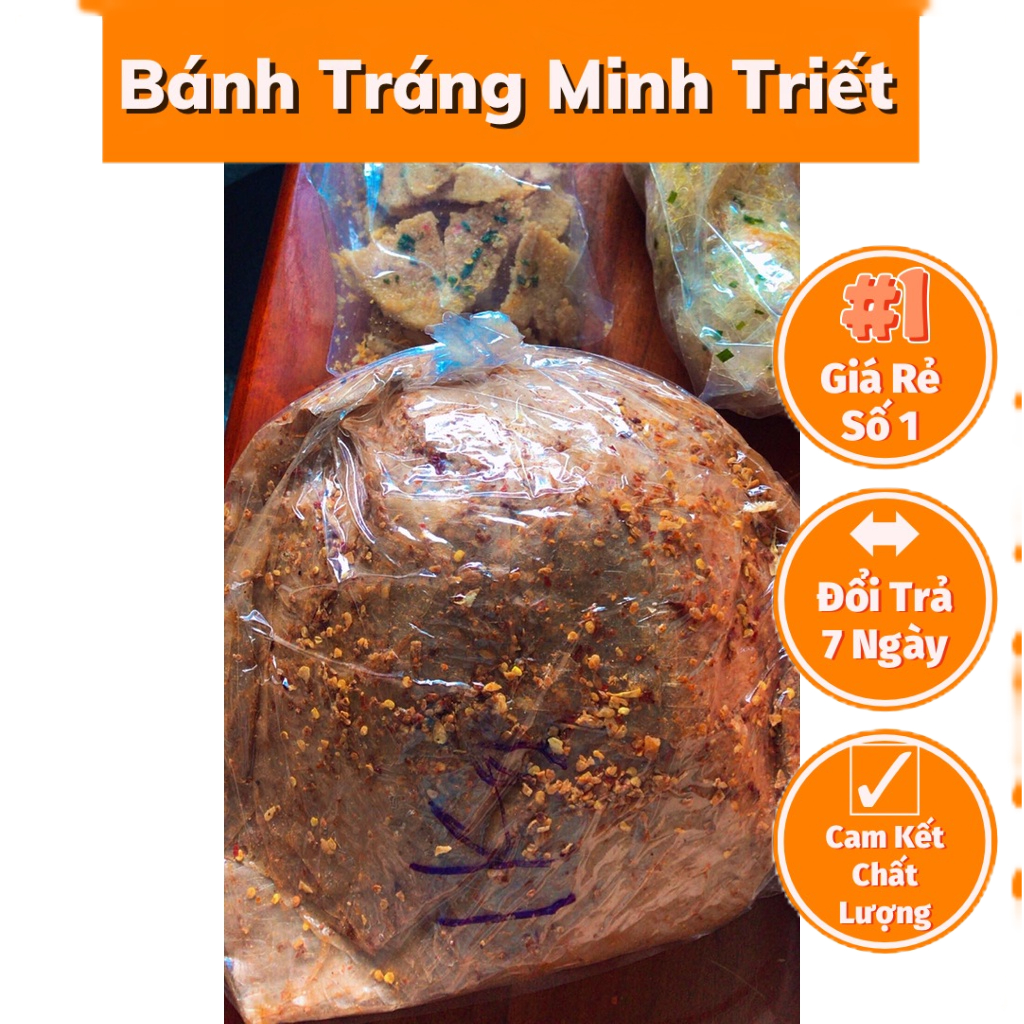 BÁNH TRÁNG PHƠI SƯƠNG XIKE MUỐI TỎI NHUYỄN TÂY NINH