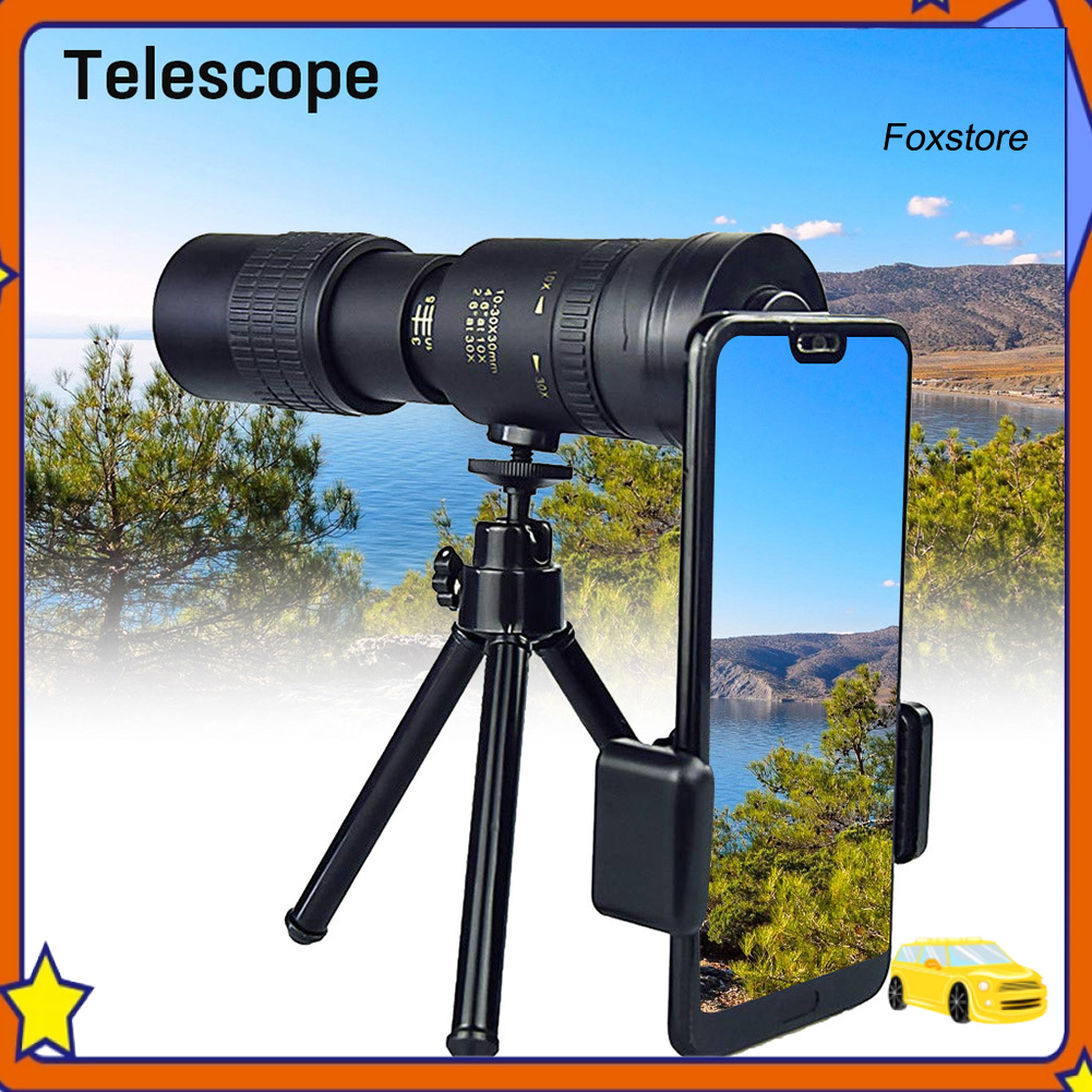 Ống nhòm phóng đại 4k 10-300 x 40mm dành cho điện thoại