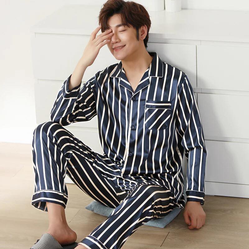 (HÀNG SẴN) Bộ dài tay pijama nam hàng QCCC | BigBuy360 - bigbuy360.vn