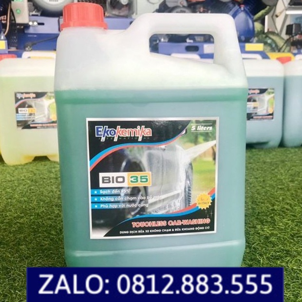 Nước rửa xe và khoang máy không chạm Bio 35 (5 lít)