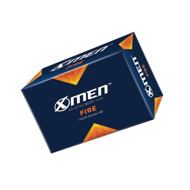 Xà Bông Cục X-Men Fire (90g)-Hương thơm nam tính