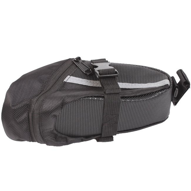 Black 600D Bicycle bag, Cycling Bike Bag With Reflective Stripe ,Outdoor Travel Bicycle Equipment