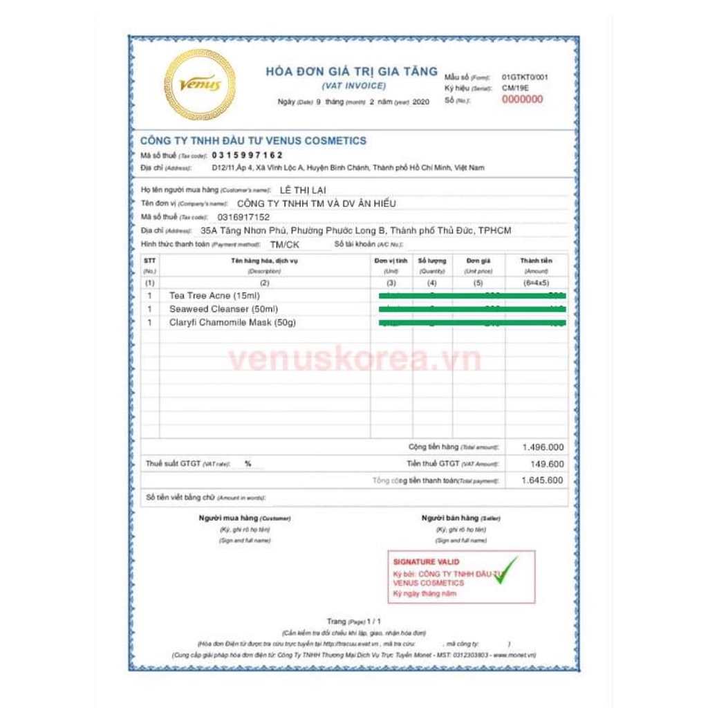 Combo giảm mụn Venus chính hãng - Giảm Mụn Trứng Cá, Ngừa Thâm - An Toàn Dịu Nhẹ | BigBuy360 - bigbuy360.vn