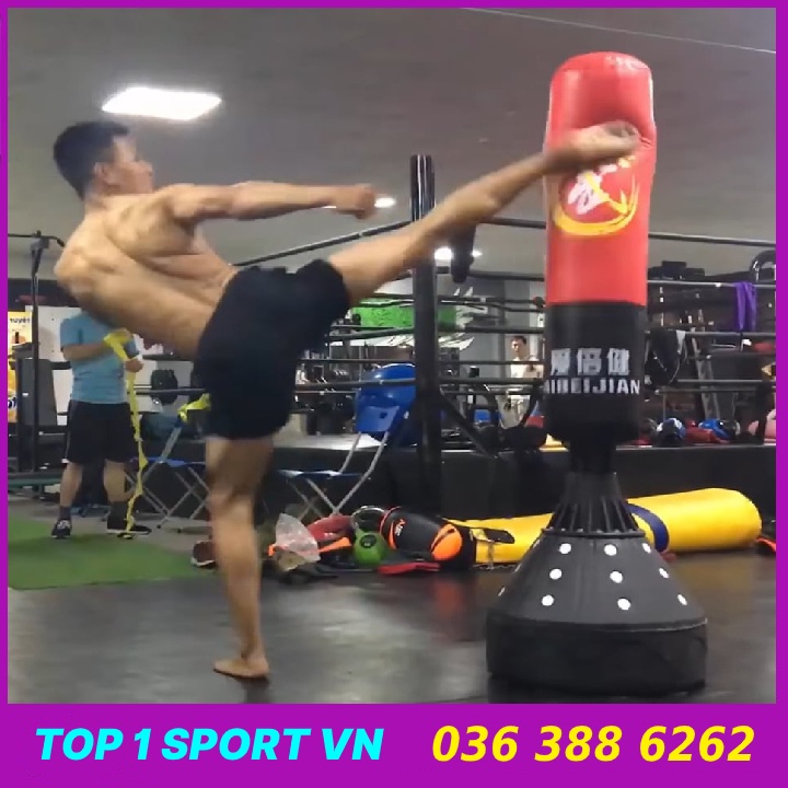 Bao cát boxing UFC chính hãng 🥊FREESHIP🥊 Bao cát đấm bốc dành cho người lớn trẻ em - Bao đấm boxing cao 170cm, Ø=28cm