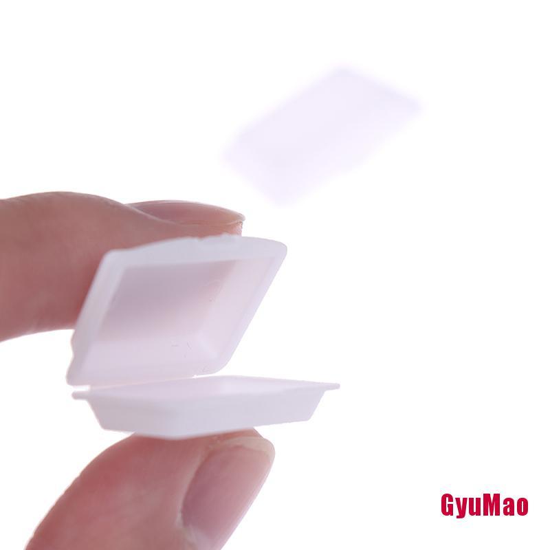 Bộ 2 Hộp Đựng Cơm Trưa Dùng Một Lần Trang Trí Nhà Búp Bê Tỉ Lệ 1:12