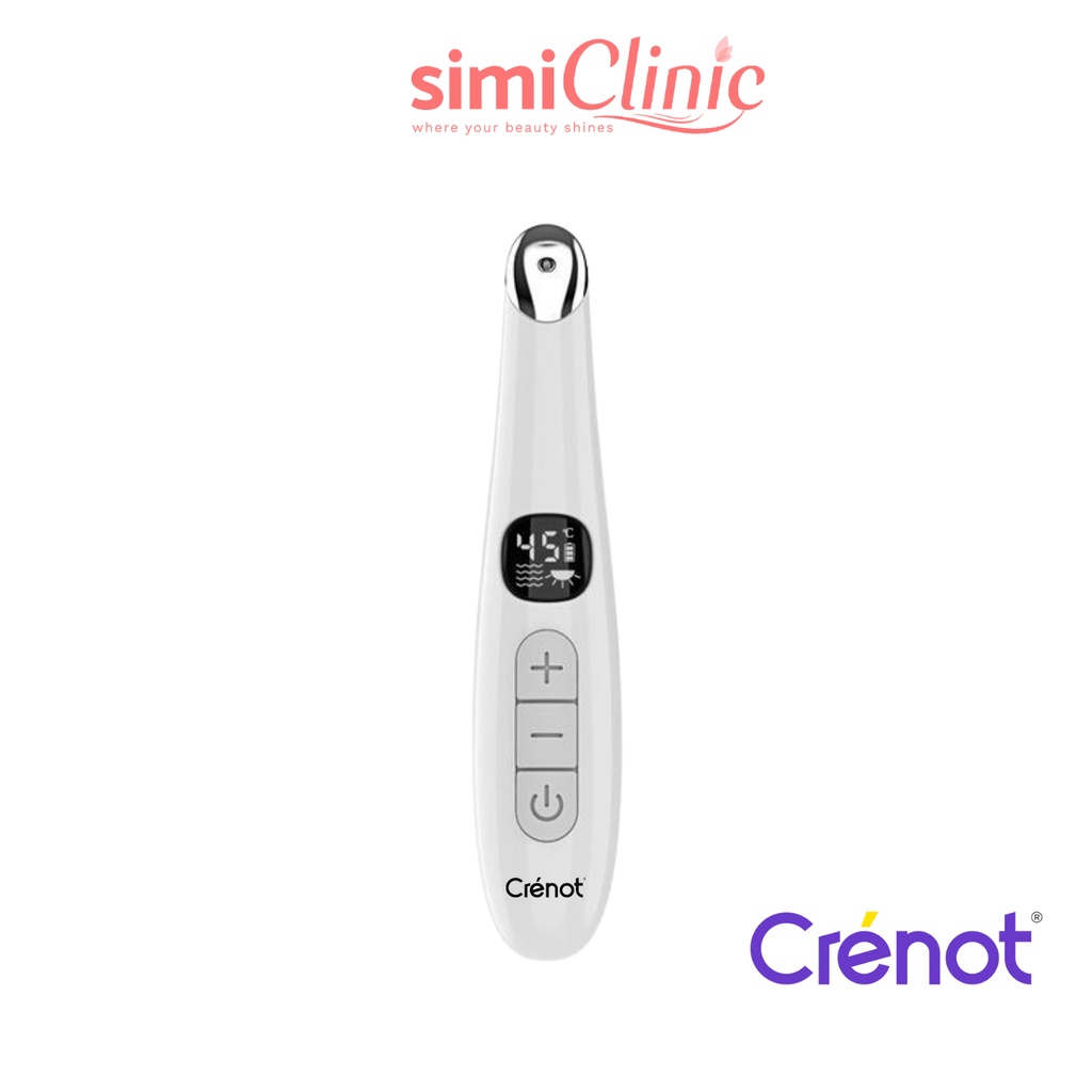 Máy Massage Mắt Cầm Tay Mini Nhiệt Rung Crenot Erie V2 Mát Xa Giảm Quầng Thâm Bọng Nhức Mỏi Mờ Nếp Nhăn Chống Lão Hóa