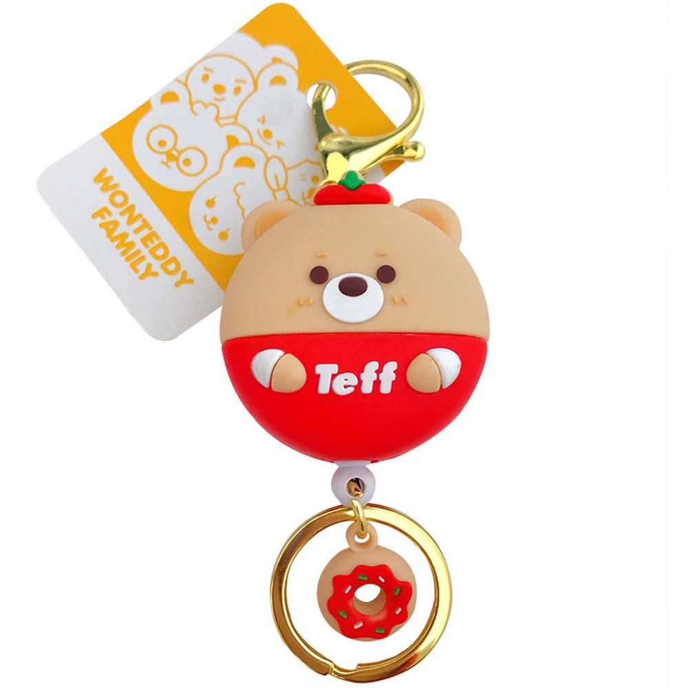 Móc Khóa Hình Thú Hoạt Hình Đáng Yêu Có Thể Thu Gọn Giá Đỡ