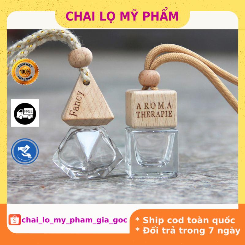 [GIÁ TỐT NHẤT] Lọ đựng tinh dầu treo xe 10ml chiết mỹ phẩm , phụ kiện du lịch