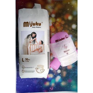 Tã bỉm Mijuku cao cấp M100/L100/XL100/XXL100/XXXL100