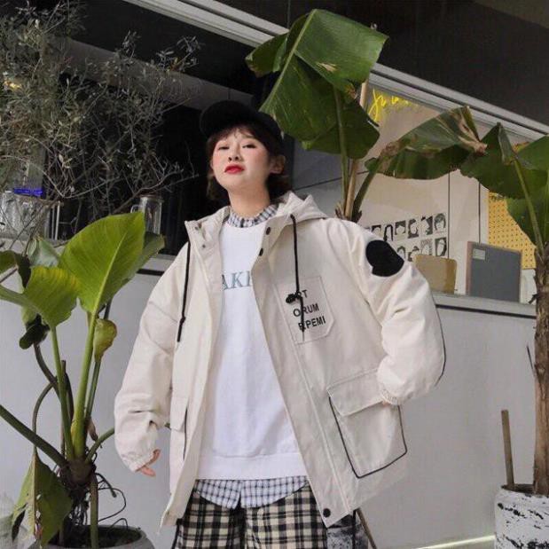 Áo Khoác Kaki BUCK T chất kaki ngoại 2 lớp Nam Nữ Couple đều mặc được chất của năm