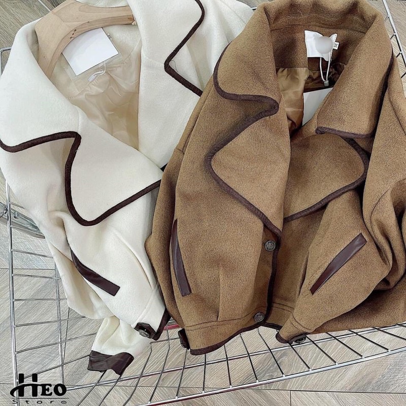 Áo Dạ Ép - Áo Khoác Nữ Cao Cấp Với Chất Dạ Siêu Mềm Đẹp | BigBuy360 - bigbuy360.vn