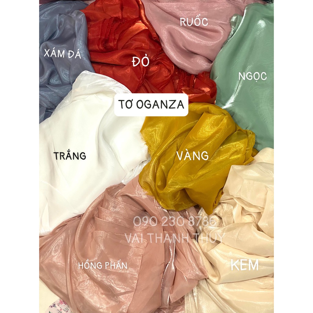 VẢI TƠ OGANZA - MAY ÁO DÀI - ĐẦM THIẾT KẾ - DÒNG VẢI CAO CẤP