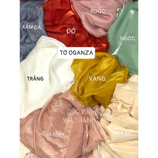 VẢI TƠ OGANZA - MAY ÁO DÀI - ĐẦM THIẾT KẾ - DÒNG VẢI CAO CẤP