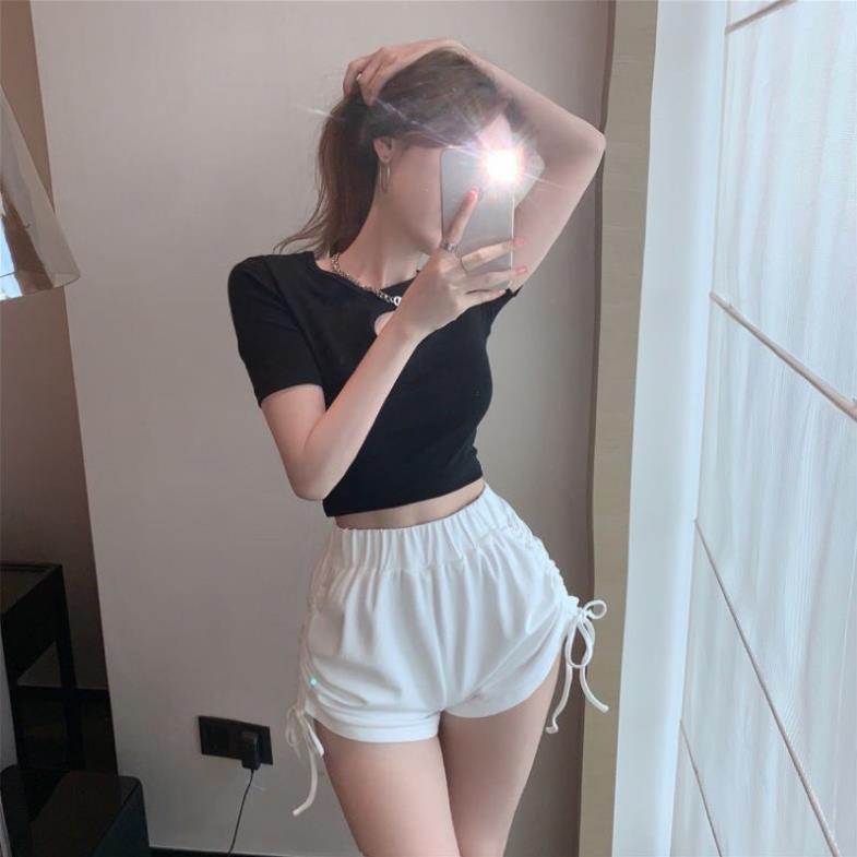 Q1  QUẦN ÔM BODY RÚT DÂY XINH ĐẸP Q1 [Hàng Siêu Cấp] | BigBuy360 - bigbuy360.vn