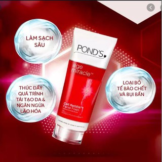 Sữa Rửa Mặt Pond's Age Miracle 100g